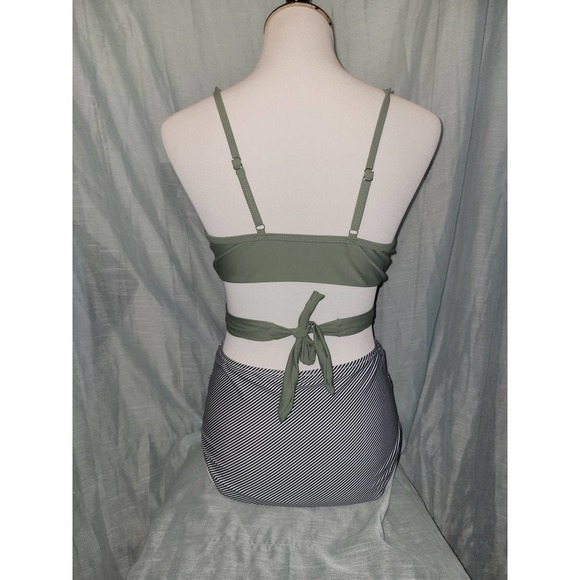 Bikini large, green, black and white - Picture 2 of 2